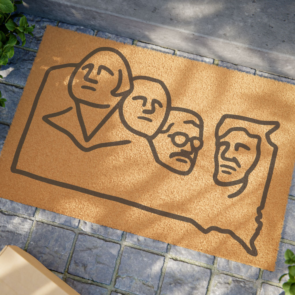Mount Rushmore State Doormat – South Dakota Mat
