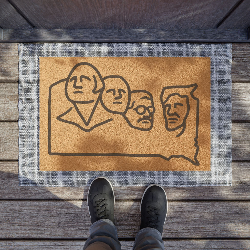Mount Rushmore State Doormat – South Dakota Mat
